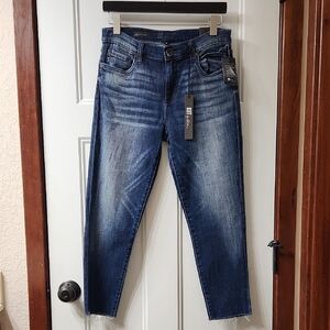 Kut from the Kloth Women's Boyfriend Jeans - Dark Blue